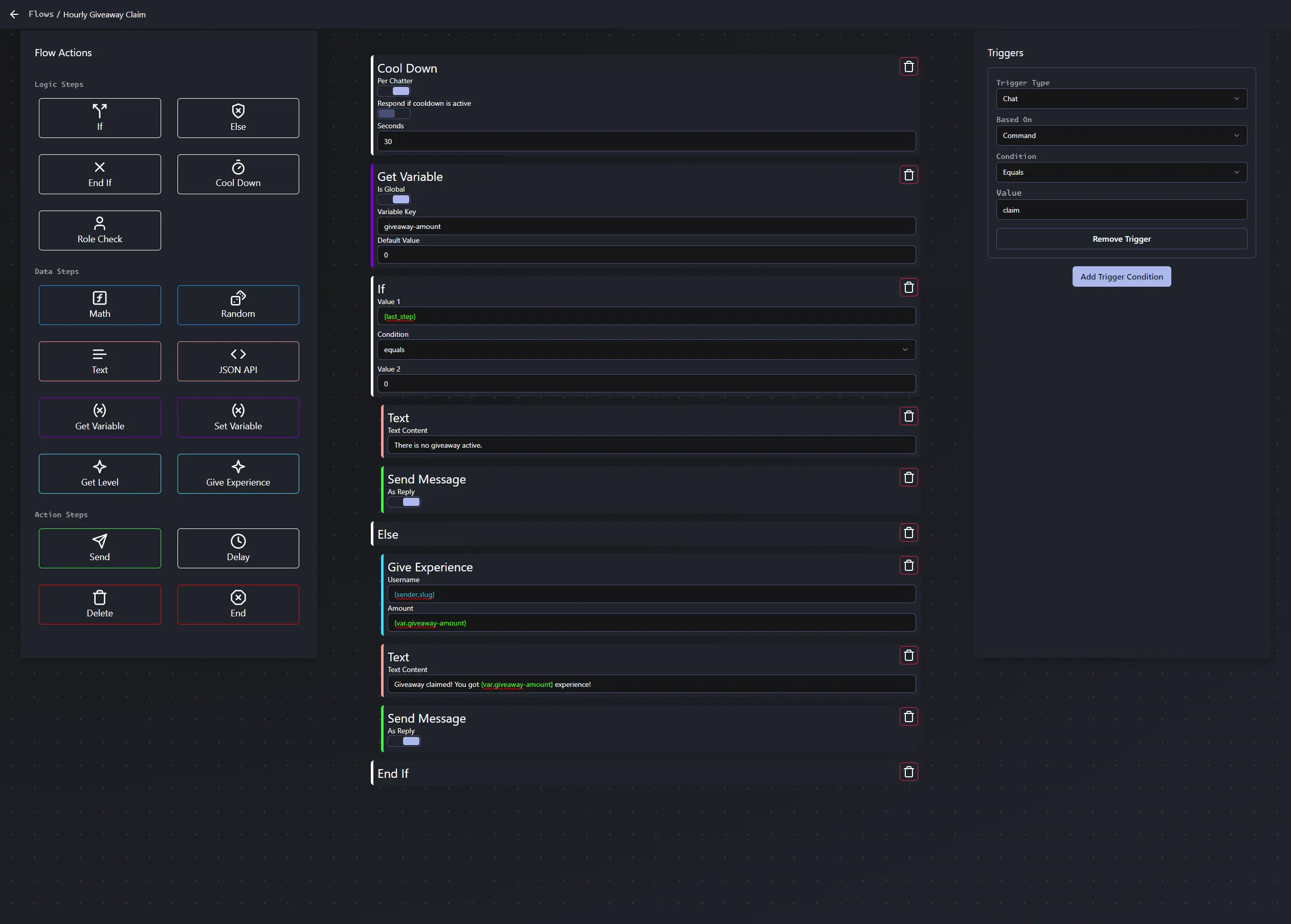 The claim Flow